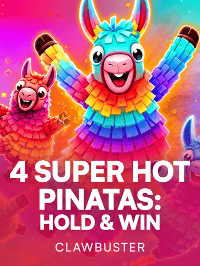 Game image for 4 Super Hot Pinatas: Hold&Win